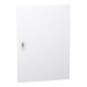 Door, PrismaSeT XS, plain, white (RAL 9003), for enclosure 3 x 18 modules - LVSXDP318