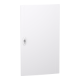 Door, PrismaSeT XS, plain, white (RAL 9003), for enclosure 4 x 18 modules - LVSXDP418
