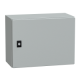 Spacial CRN con puerta ciega sin placa de montaje Alt300xAnch400xProf200; IP66; IK10; RAL7035 - NSYCRN34200