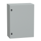 Spacial CRN plain door with mount.plate. H800xW600xD300 IP66 IK10 RAL7035.. - NSYCRN86300P