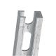 Vertical aluminium rail, height 1000mm. Packaging unit: 10 pieces. - NSYMDVR10