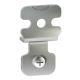 4 wall fixing brackets in stainless steel AISI 316L for Spacial S3X - NSYPFC2X