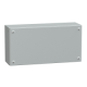 Industriële doos - Volle deur - 200x400x120mm - IP66 - IK10 - Metaal - RAL7035 - NSYSBM204012