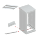 Vertical coupling kit for PLA ip55 COUPLING - NSYUVPLA
