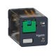 universal plug-in relay - Zelio RUM - 3 C/O - 24 V DC - 10 A - with LED - RUMC32BD