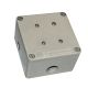 Modbus passive tap junction box - 3 screw terminals, RC line terminator - TSXSCA50