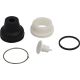 booted head for pushbutton XAC-B - white - 16 mm, -25..+70 °C - XACB9211