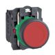 Harmony bouton-poussoir rouge Ø22 - à impulsion affleurant - 1O - XB5AA42