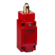 Limit switch, Limit switches XC Standard, XCLJ, red body steel, roller plunger, NC and NC slow contacts - XCLJ567H29