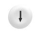 Harmony capsule de bouton-poussoir blanc - flèche de repérage noire - ZBA7134