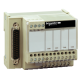 Telefast ABE7 - embase de raccordement - pour distribution de 4 sorties analog. - ABE7CPA21