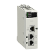 Serial link module with 2 RS-485/232 ports in Modbus and Character mode - BMXNOM0200