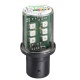 Harmony - lampe de signalisation LED - rouge - BA 15d - 230V - DL1BDM4