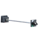 Extended rotary handle, TeSys GV5-GV7, black, padlockable, IP55 - GV7AP01