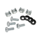 Actassi - set of 50 screw M5 with washers and cage nuts for 9.5 mm square holes - NSYGFR95M55