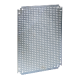 Microperforated mounting plate H600xW600 w/holes diam 3,6mm on 12,5mm pitch - NSYMF66