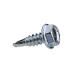 Self-tapping screw 4.8x16mm + captive washer. Supply: 100 units - NSYS16M5HS