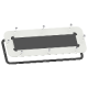 Spacial - plaque passe-câbles FlexiCable - pour coffret S3D - acier - 445x130mm - NSYTLEME