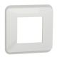 Unica Pro - plaque de finition - Blanc - 1 poste - NU400218