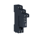 Zelio Relay RSB - relais d'interface enfich. complet avec embase - 2 OC - 24Vcc  - RSB2A080BDS