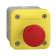 control station XAL-E - emergency switching off function - 1 NO + 1 NC - XALEK1702