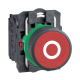 Harmony bouton-poussoir rouge Ø22 - à impulsion affleurant - 1O - XB5AA4322