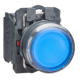 Pulsador  luminoso  led 24v na+nc azul - XB5AW36B5