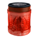 Elemento luminoso Ø60mm - FISSO - LED rosso - IP65 - XVUC24