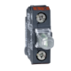 white light block for head Ø22 integral LED 24 V - screw clamp terminals - ZALVB1