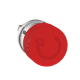 Harmony XB4 - tête bouton arrêt urgence - Ø30 - pousser tourner - rouge