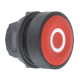 Harmony XB5 - tête bouton poussoir - affleurant - Ø22 - rouge - texte 'O' - ZB5AA432