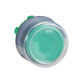 Cabeza pulsador  goma verde - ZB5AP3