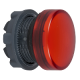 red pilot light head ø22 plain lens for ba9s bulb - ZB5AV04